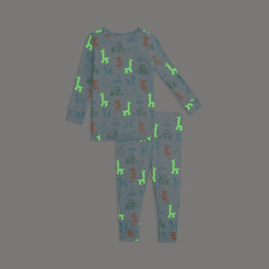 Blue Party Animals Glow in the Dark Modal Pjs