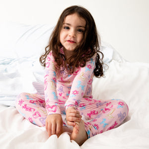 Pink Party Animals Glow in the Dark Modal Pjs