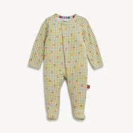 Pumpkin Plaid Modal Magnetic Footie