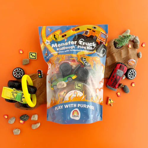 Monster Truck Sensory Play Dough Kit