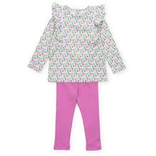 Load image into Gallery viewer, Mod Holiday Pink Legging Set
