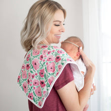 Load image into Gallery viewer, Premium Burp Cloths - Bloom
