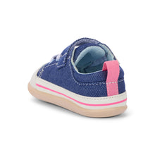 Load image into Gallery viewer, First Walkers Stevie Mini Blue Denim/Garden
