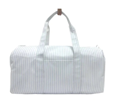 Blue Stripe Weekend Bag