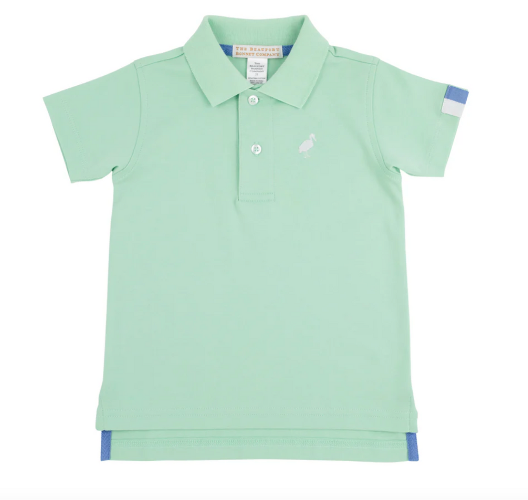 Prim & Proper Polo Grace Bay Green