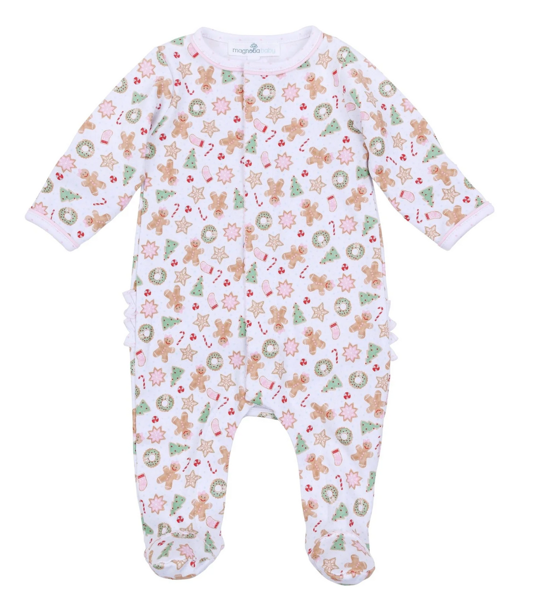 Frosted Wonderland Pink Footie