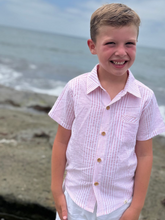 Load image into Gallery viewer, Pink Stripe Shirt
