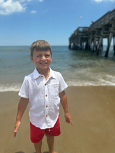 Load image into Gallery viewer, White Woven Shirt
