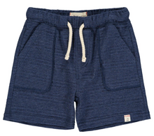 Load image into Gallery viewer, Bluepeter Navy Rib Shorts
