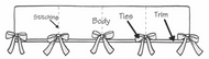 Crib Rail Cover with Button Holes