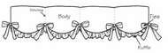 Scallop Crib Rail Cover