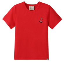 Load image into Gallery viewer, Marine Red Anchor Tee
