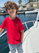 Load image into Gallery viewer, Marine Red Anchor Tee
