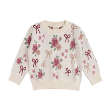 Load image into Gallery viewer, Coquette Berry Rose Sweater
