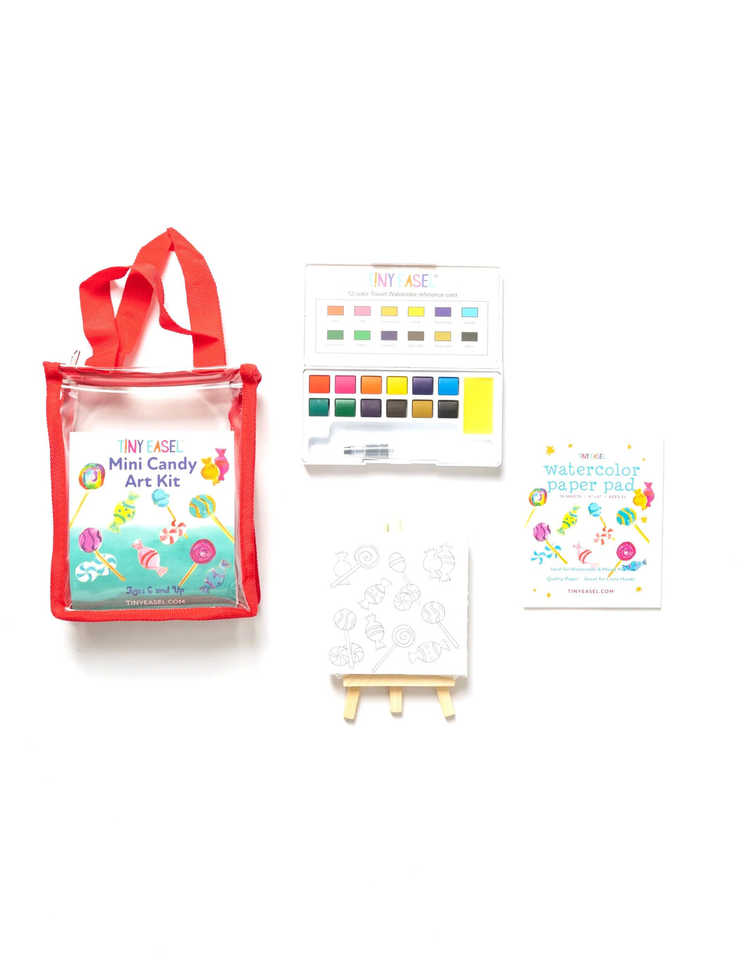 Tiny Easel Candy Art Kit