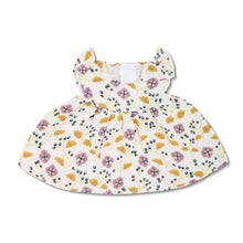 Load image into Gallery viewer, Pink Floral Muslin Doll Dress
