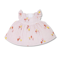 Mini Mushroom Muslin Doll Dress