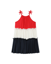 Load image into Gallery viewer, Red, White, &amp; Blue Phoebe Dress
