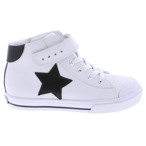 Riley White and Black Leather
