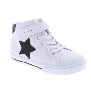 Riley White and Black Leather