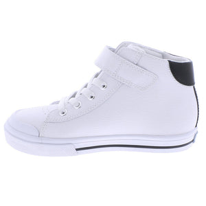 Riley White and Black Leather