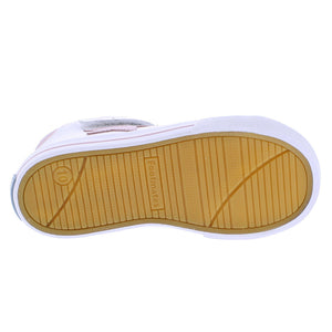 Riley White and Rose Leather
