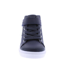 Load image into Gallery viewer, Riley Navy and Gray Leather
