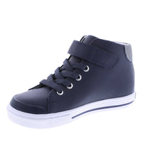 Load image into Gallery viewer, Riley Navy and Gray Leather
