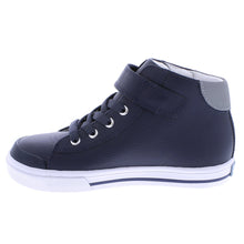 Load image into Gallery viewer, Riley Navy and Gray Leather
