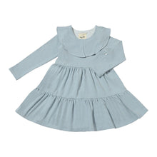 Load image into Gallery viewer, Blue Tiered Jenny Dress
