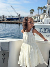Load image into Gallery viewer, Green Sloane Eyelet Dress
