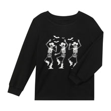 Load image into Gallery viewer, Cherokee Printed Tee Dancing Cowboy Skeleton

