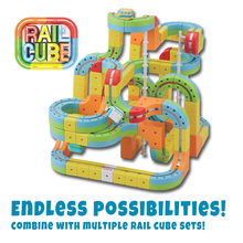 Load image into Gallery viewer, Rail Cube Magnetic Monorail Starter Set
