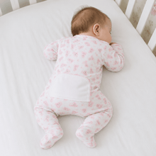 Load image into Gallery viewer, Baby Boo Zip Footie - Pink

