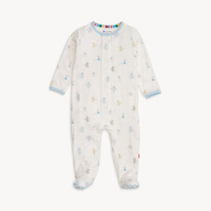 *Blue Baby Beats Modal Magnetic Footie
