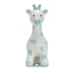 Blue Spotted Giraffe Bank