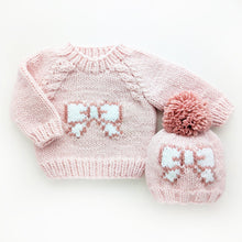 Load image into Gallery viewer, Pink Bow Sweater
