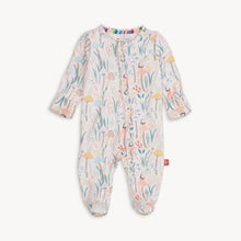 Load image into Gallery viewer, Shroom &amp; Bloom Magnetic Modal Ruffle Footie
