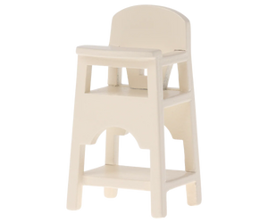 Mouse High Chair, Mouse- Off White