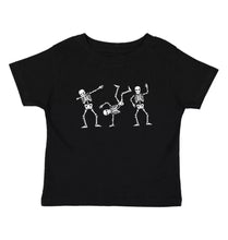 Load image into Gallery viewer, Glow In The Dark Silly Skelly Halloween T-Shirt
