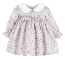 Load image into Gallery viewer, Sweater Weather Pleat Floral Dress
