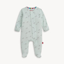 Load image into Gallery viewer, Teal Savannah Plains Magnetic Modal Footie
