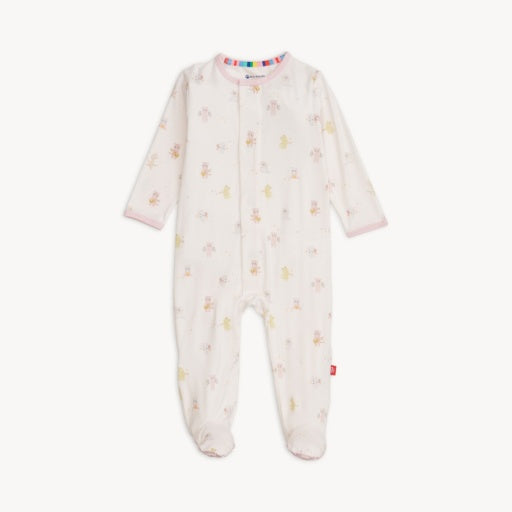 *Pink Baby Beats Magnetic Modal Footie