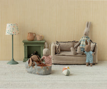 Load image into Gallery viewer, Rabbit, Micro - Sand - Rose knitted suit
