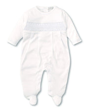 Load image into Gallery viewer, Kissy Hand Smock Footie
