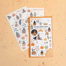 Load image into Gallery viewer, Trick or Treat Street Tattoo Party Pack
