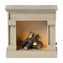 Load image into Gallery viewer, Maileg Fireplace,  Mouse Off White
