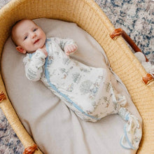 Load image into Gallery viewer, Newborn Knotted Gown - Hundred Acre Wood
