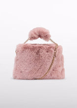 Load image into Gallery viewer, Petal Pink Faux Fur Bag
