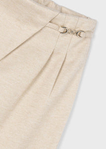 Ribbed Mockneck Pant Set